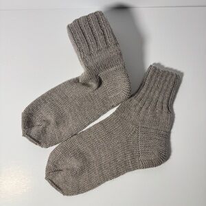 Cozy Wool Handmade Knitted Socks